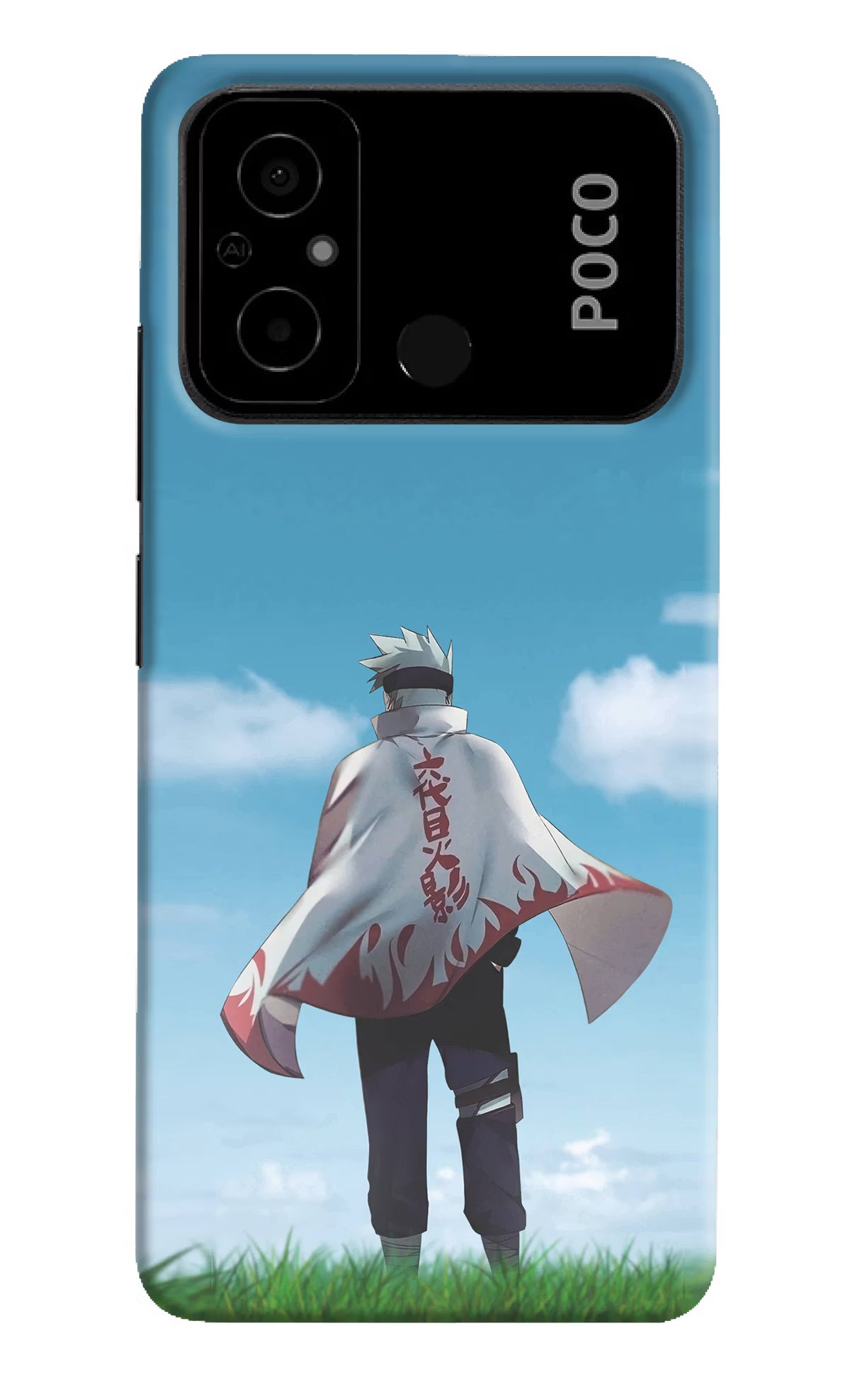Kakashi Poco C55 Hard Case Back Cover by Casekaro