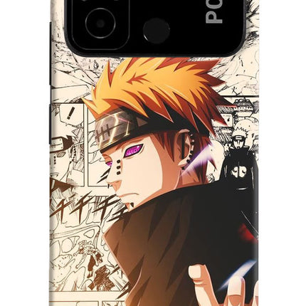 Pain Anime Poco C55 Hard Case Back Cover by Casekaro