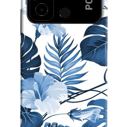 Fabric Art Poco C55 Hard Case Back Cover by Casekaro