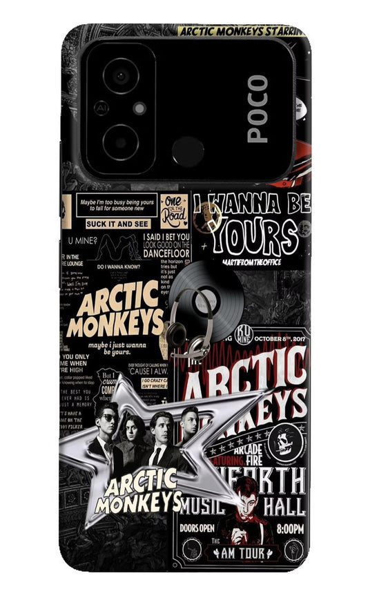 Arctic Monkeys Poco C55 Hard Case Back Cover by Casekaro