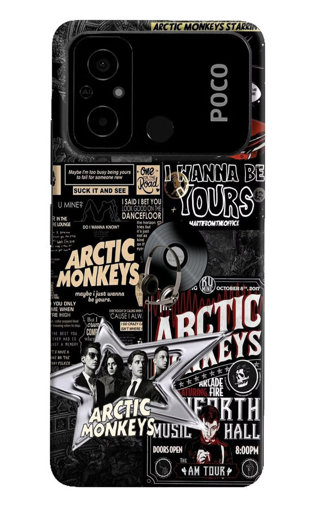 Arctic Monkeys Poco C55 Hard Case Back Cover by Casekaro