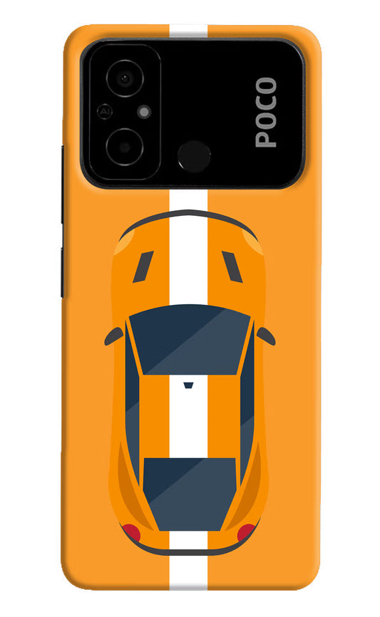 Highway Pursuit Poco C55 Hard Case Back Cover by Casekaro