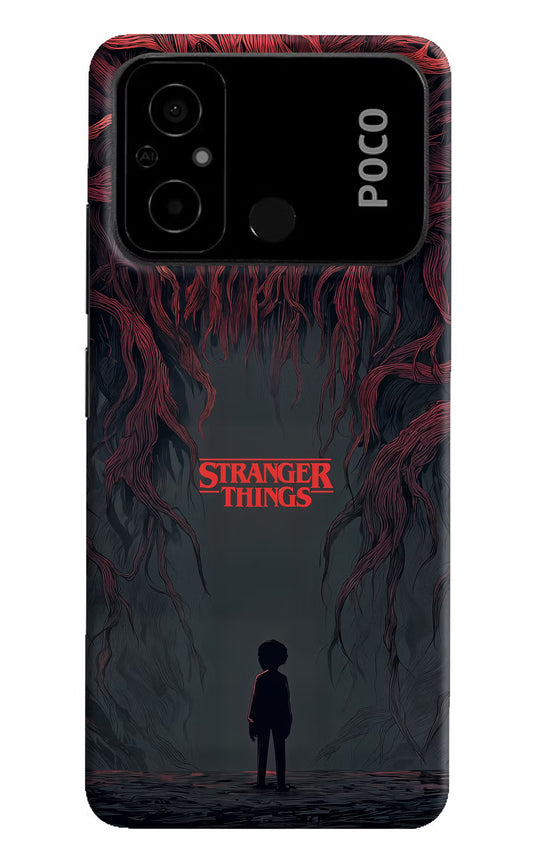 Ordinary Things Dark Side Poco C55 Hard Case Back Cover by Casekaro