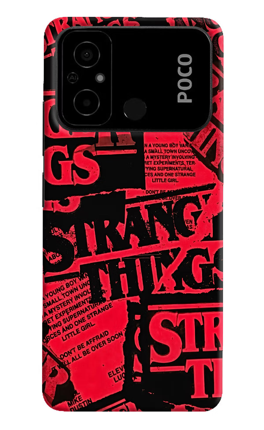 Ordinary Things Poco C55 Back Cover, Hard case