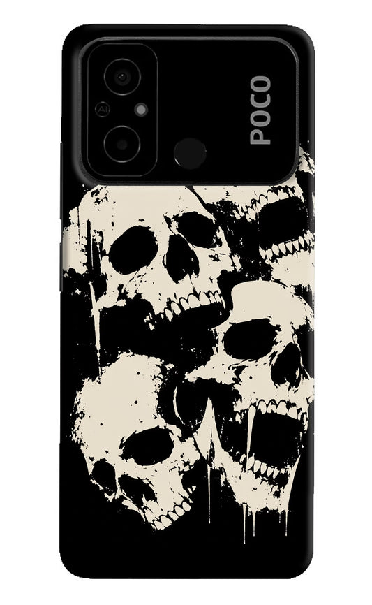 Dead Stack Poco C55 Hard Case Back Cover by Casekaro