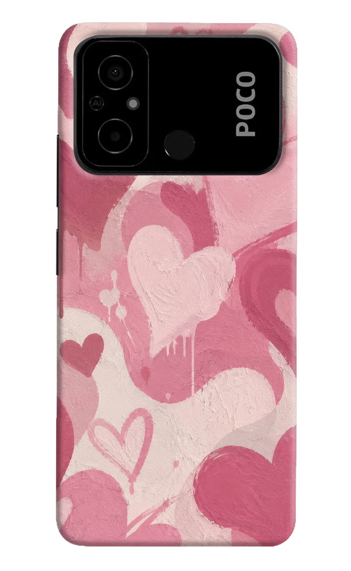 Hearty case Poco C55 Back Cover