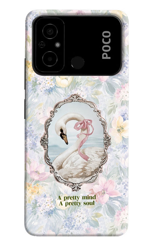 Pretty Mind Pretty Soul Poco C55 Back Cover