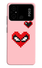 Gwen Heart Poco C55 Hard Case Back Cover by Casekaro