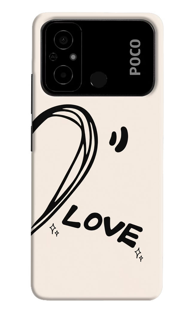 Soul Line Poco C55 Hard Case Back Cover by Casekaro