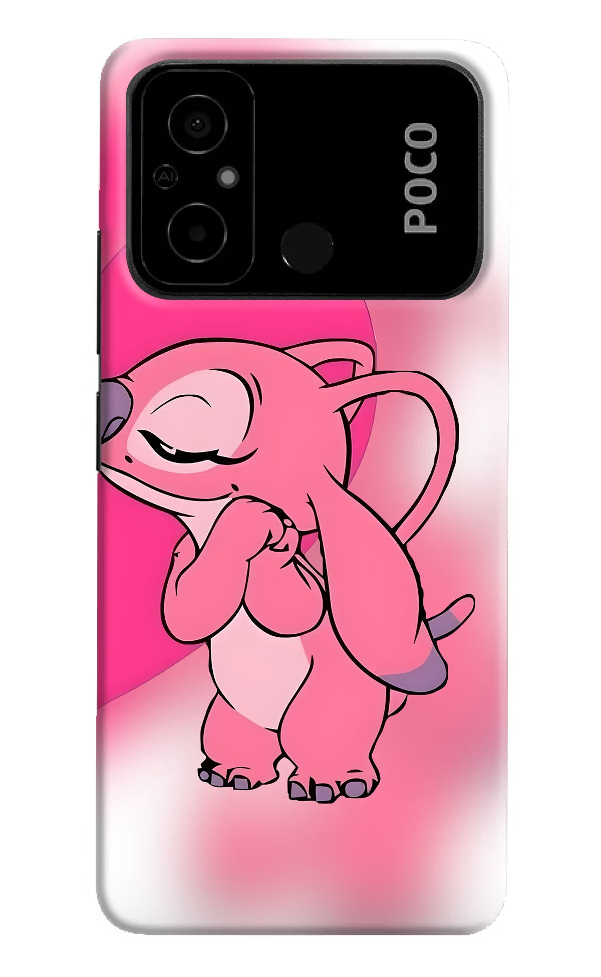 Angel Hug Poco C55 Back Cover