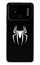 Miles Symbol Poco C55 Hard Case Back Cover by Casekaro