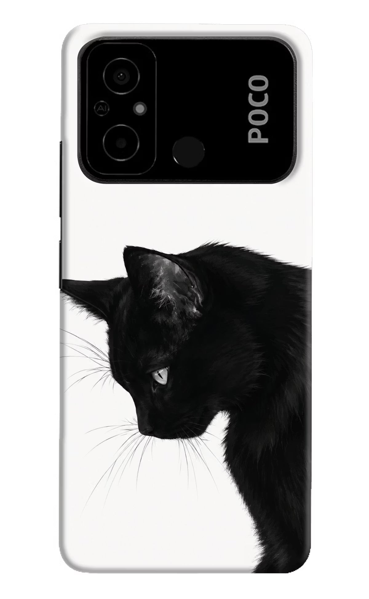 Shadow Gaze Poco C55 Back Cover