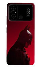 Dark Knight Poco C55 Hard Case Back Cover by Casekaro