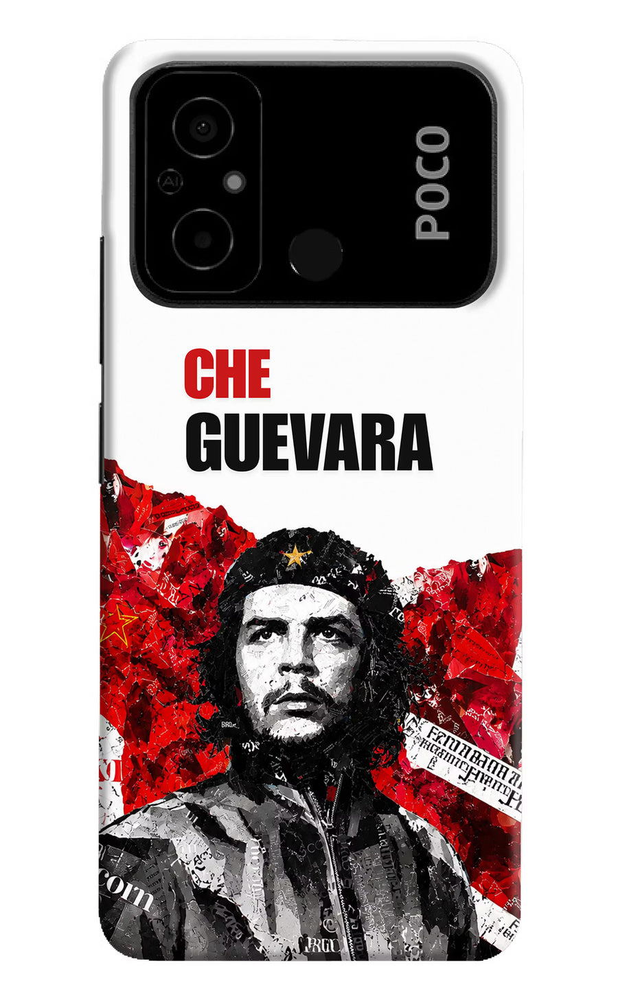 Che Guevara Revolution Poco C55 Back Cover, Hard case