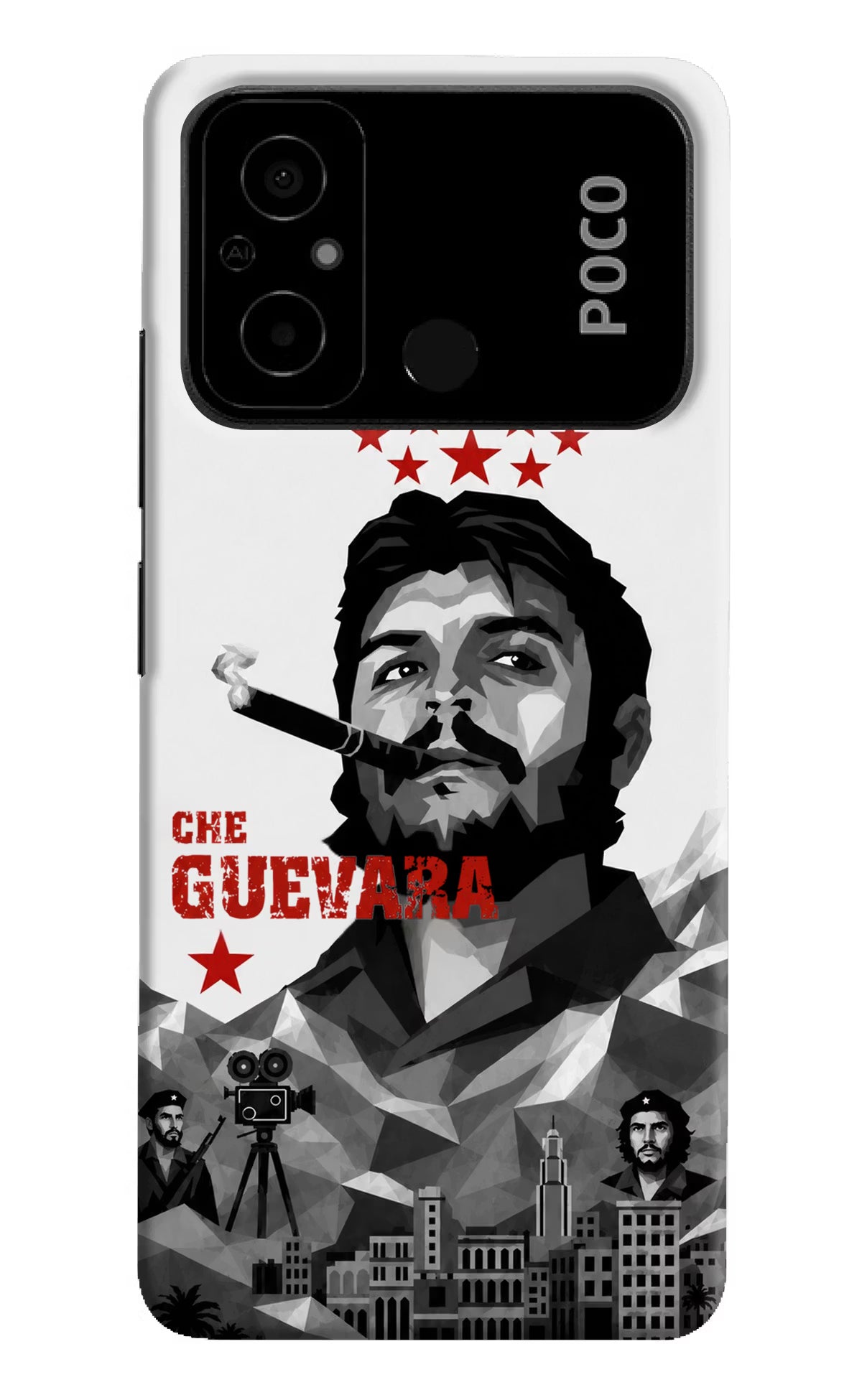 Che Guevara Iconic Poco C55 Back Cover