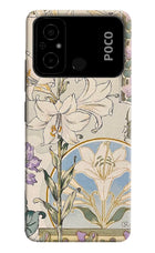 White Lily Poco C55 Back Cover