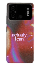 Pink Aura Poco C55 Back Cover