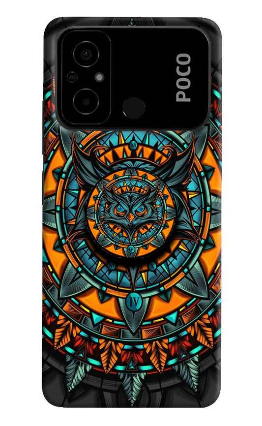 Angry Owl Poco C55 Pop Case by Casekaro