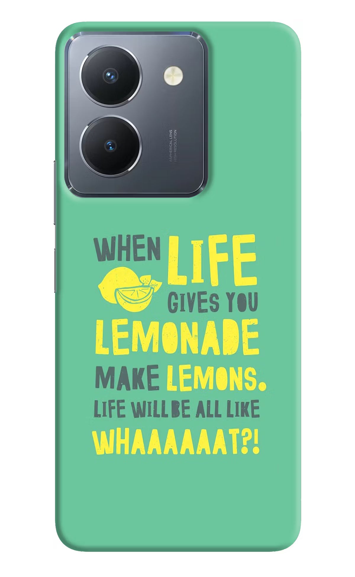 Quote Vivo Y36 Hard Case Back Cover by Casekaro