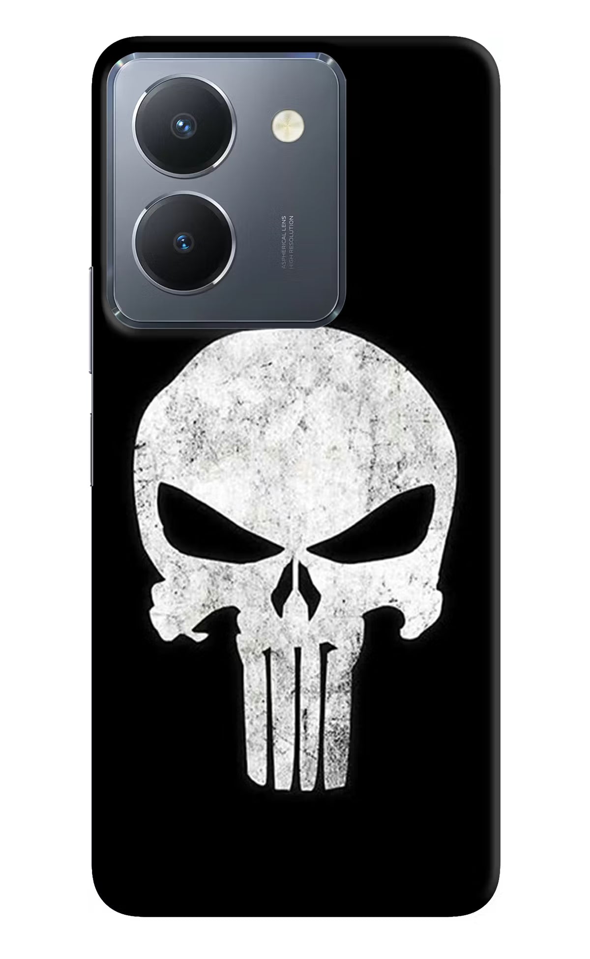 Punisher Skull Vivo Y36 Hard Case Back Cover by Casekaro