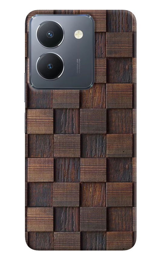 Wooden Cube Design Vivo Y36 Hard Case Back Cover by Casekaro