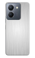 Wooden Grey Texture Vivo Y36 Hard Case Back Cover by Casekaro