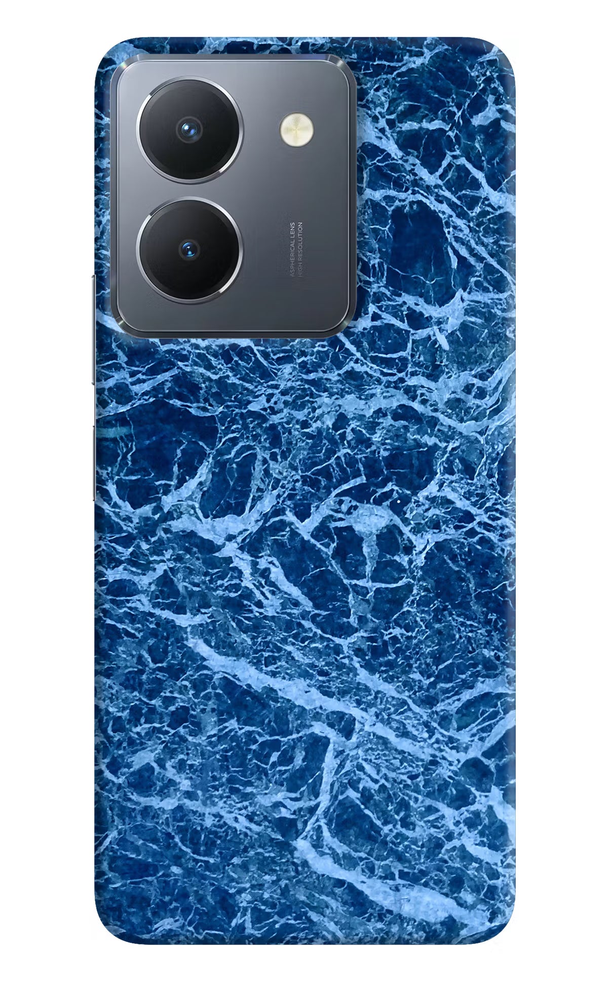 Blue Marble Vivo Y36 Hard Case Back Cover by Casekaro
