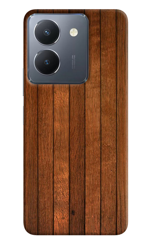 Wooden Artwork Bands Vivo Y36 Hard Case Back Cover by Casekaro