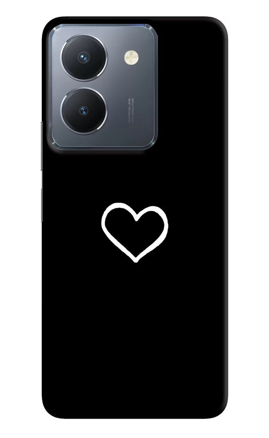 Heart Vivo Y36 Hard Case Back Cover by Casekaro