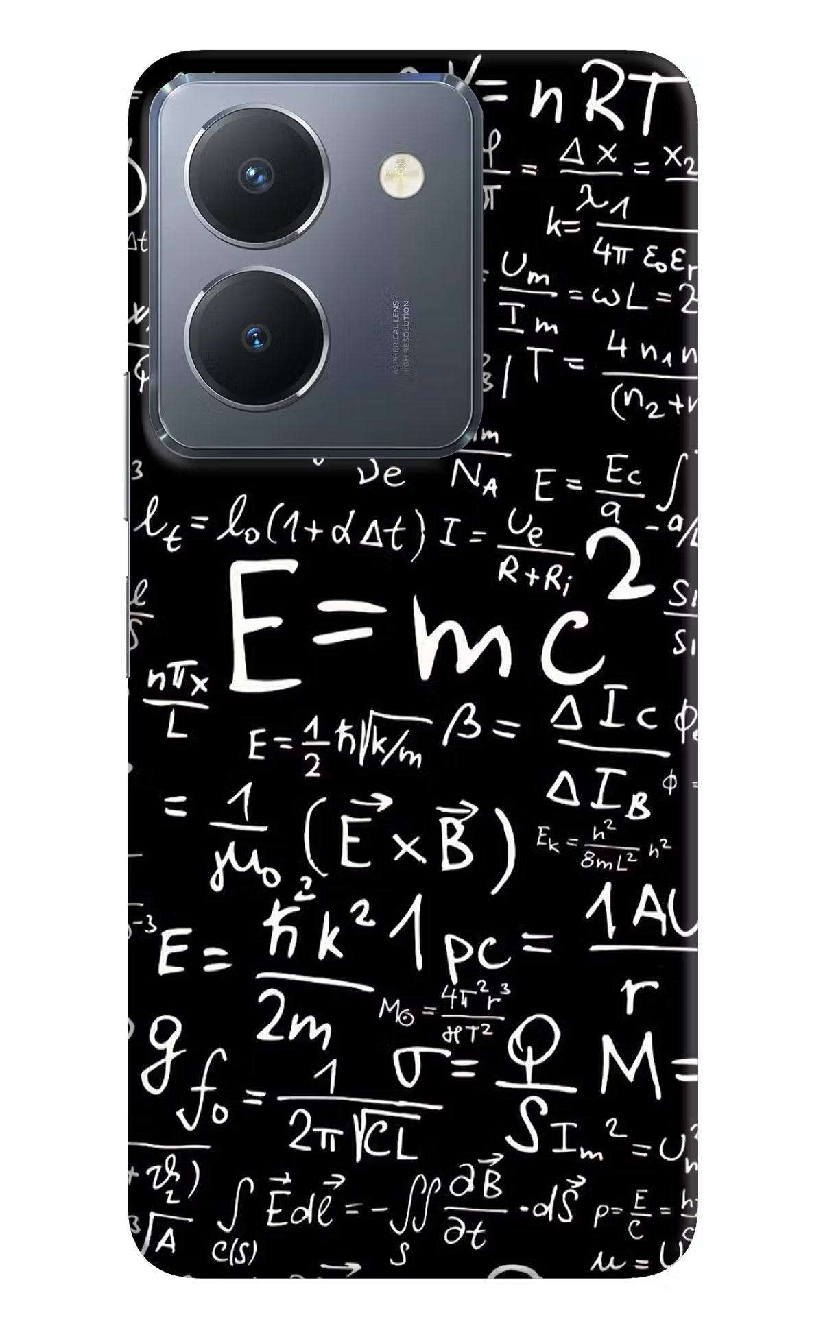 Physics Formula Vivo Y36 Hard Case Back Cover by Casekaro