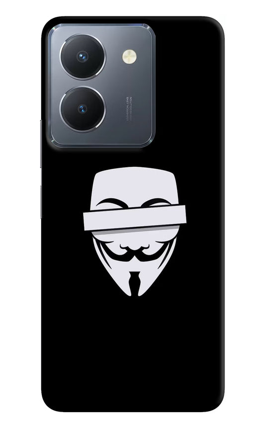 Anonymous Face Vivo Y36 Hard Case Back Cover by Casekaro
