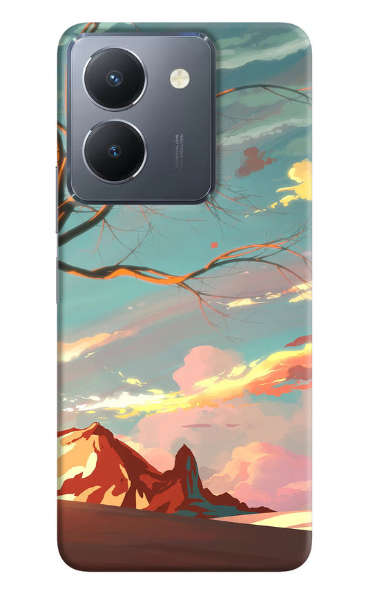 Scenery Vivo Y36 Hard Case Back Cover by Casekaro