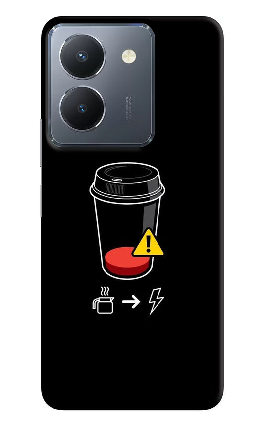 Coffee Vivo Y36 Hard Case Back Cover by Casekaro