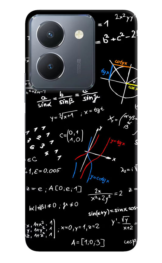 Mathematics Formula Vivo Y36 Hard Case Back Cover by Casekaro