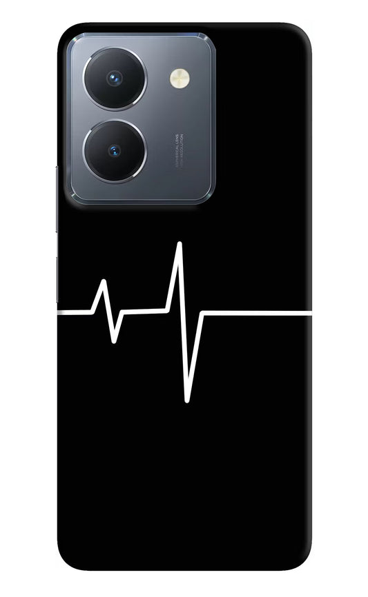 Heart Beats Vivo Y36 Hard Case Back Cover by Casekaro