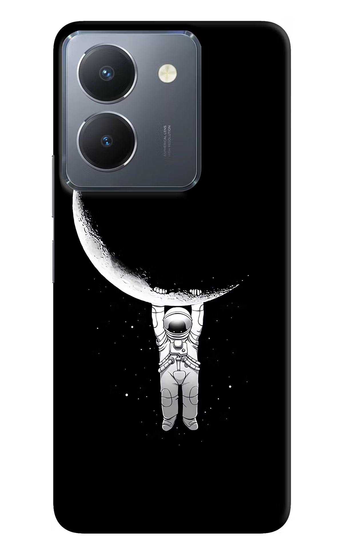 Moon Space Vivo Y36 Hard Case Back Cover by Casekaro