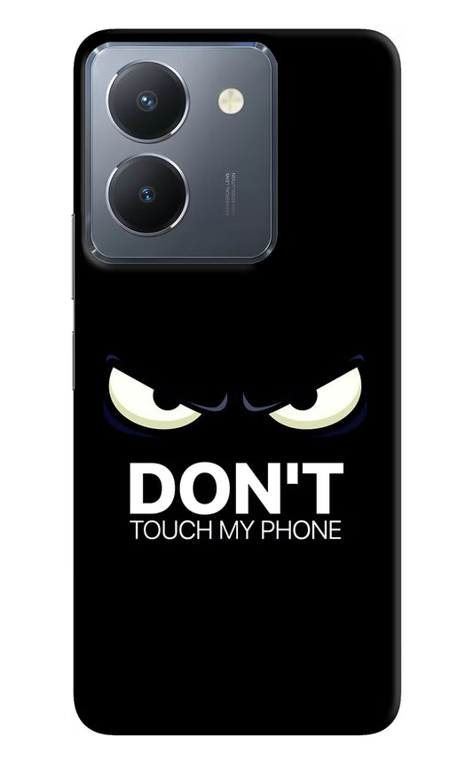 Don'T Touch My Phone Vivo Y36 Hard Case Back Cover by Casekaro