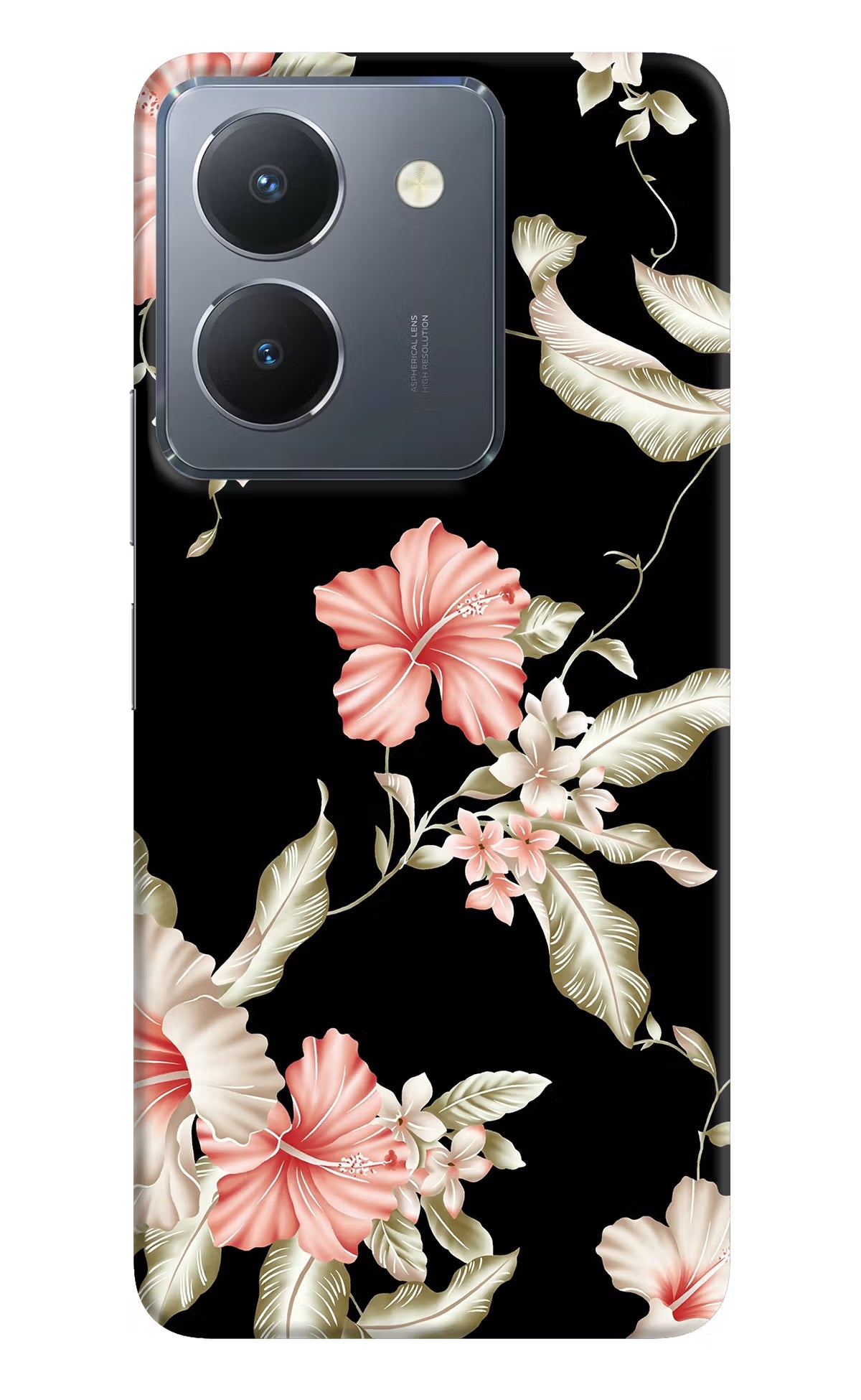 Flowers Vivo Y36 Hard Case Back Cover by Casekaro