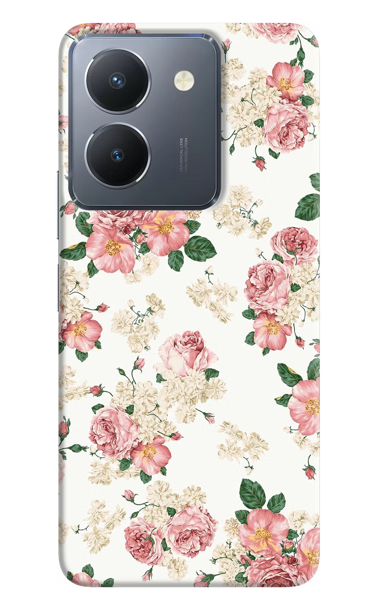 Flowers Vivo Y36 Hard Case Back Cover by Casekaro