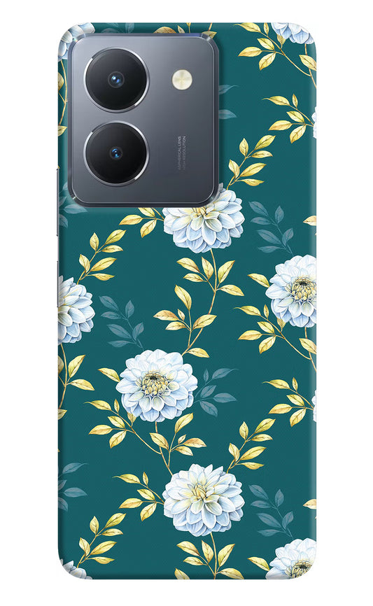 Flowers Vivo Y36 Hard Case Back Cover by Casekaro