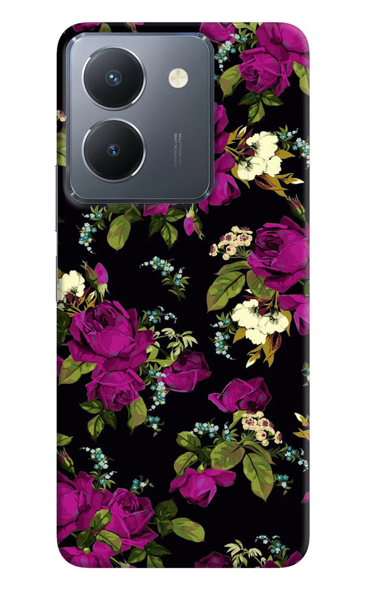 Flowers Vivo Y36 Hard Case Back Cover by Casekaro