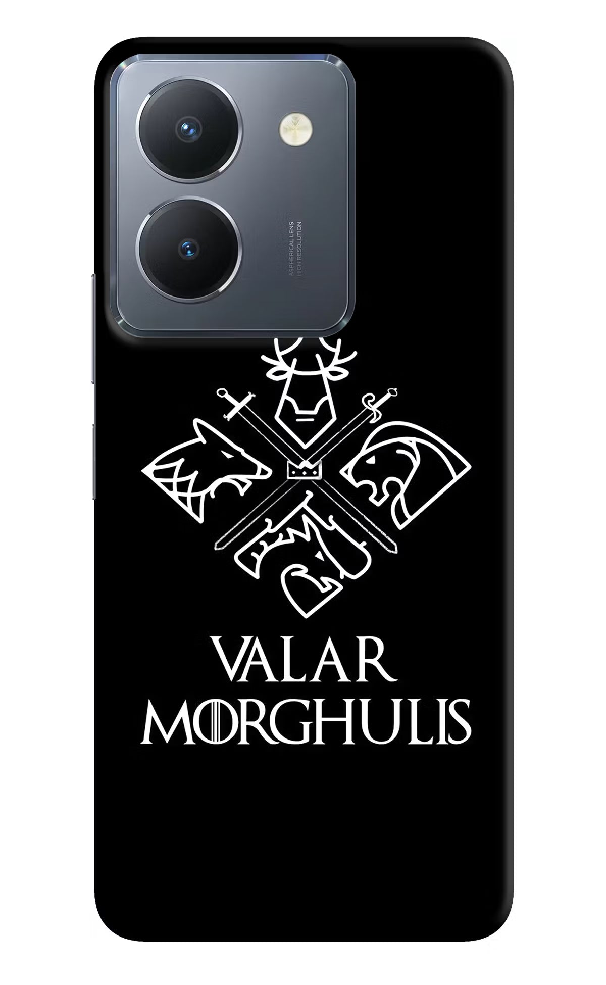 Valar Morghulis | Game Of Thrones Vivo Y36 Hard Case Back Cover by Casekaro
