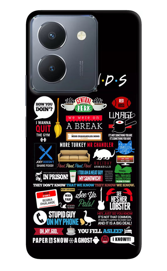 FRIENDS Vivo Y36 Hard Case Back Cover by Casekaro