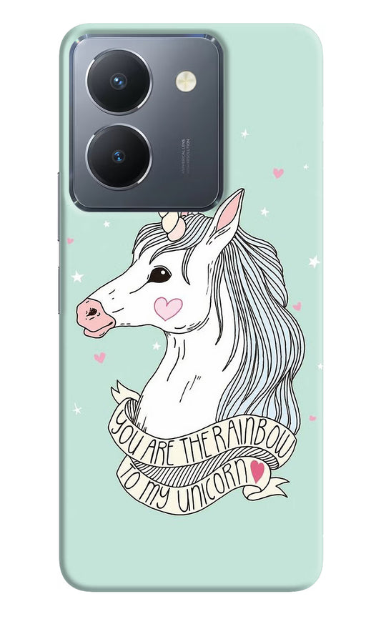 Unicorn Wallpaper Vivo Y36 Hard Case Back Cover by Casekaro