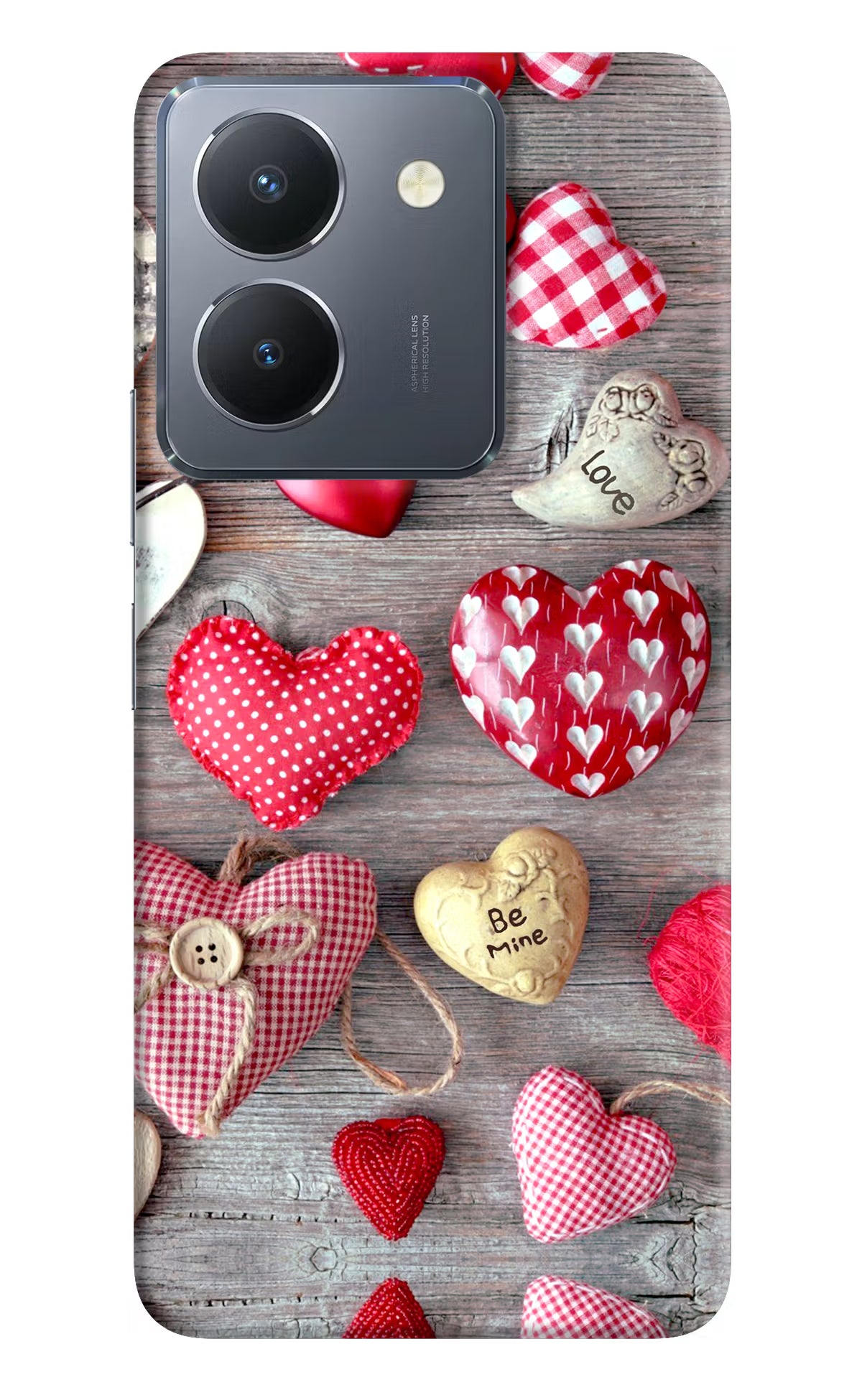 Love Wallpaper Vivo Y36 Hard Case Back Cover by Casekaro