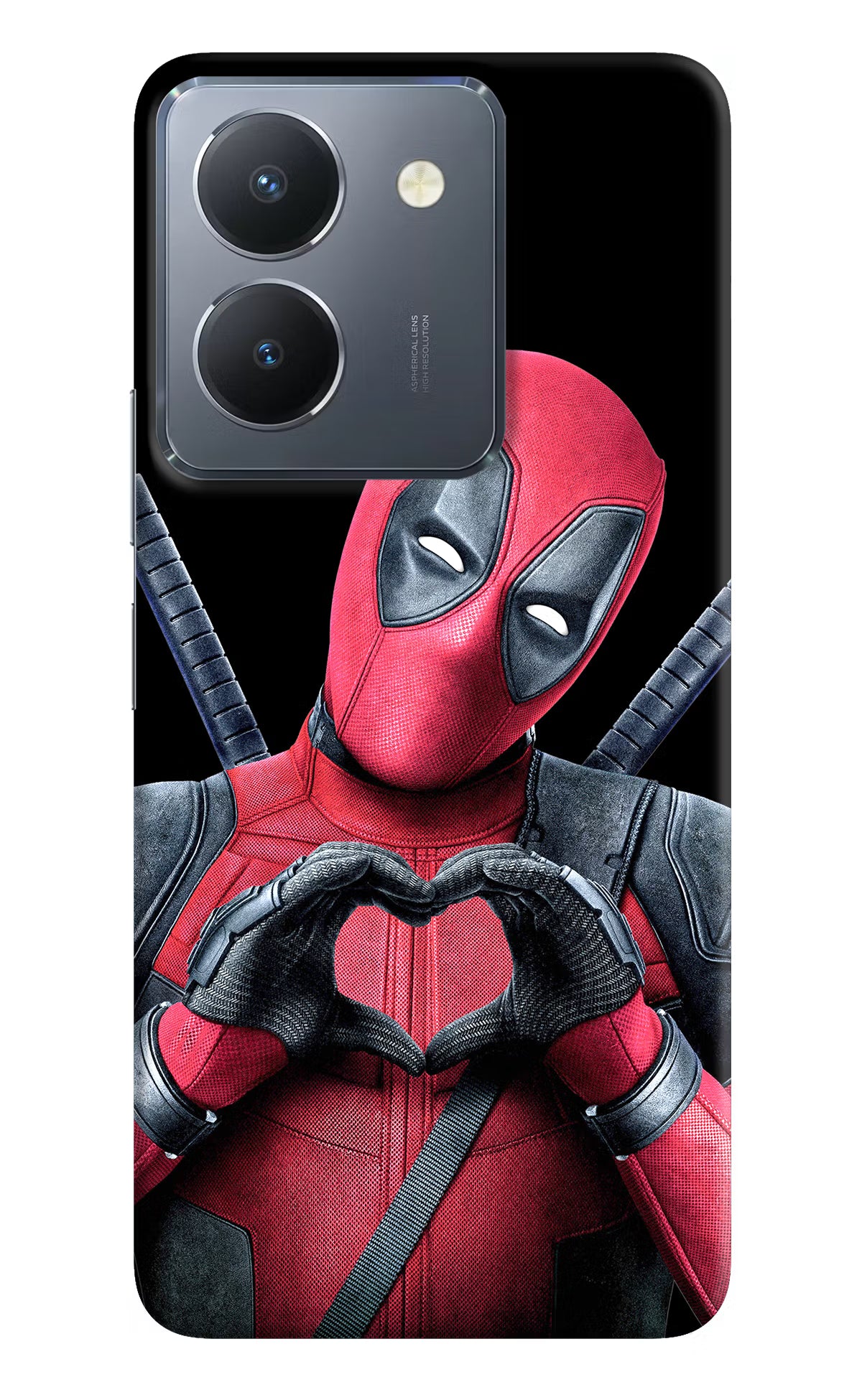 Deadpool Vivo Y36 Hard Case Back Cover by Casekaro
