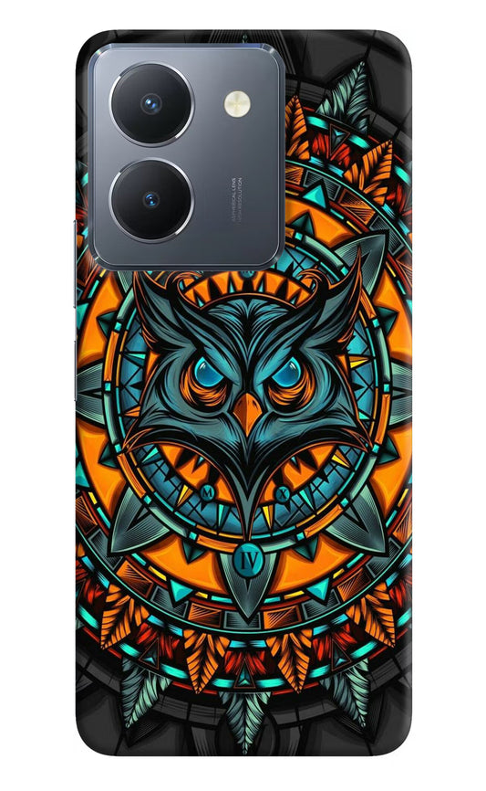Angry Owl Art Vivo Y36 Hard Case Back Cover by Casekaro