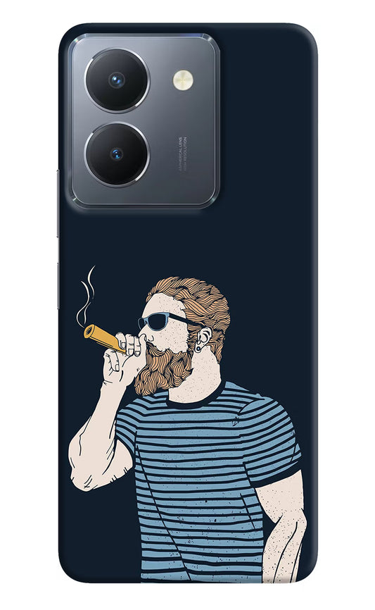 Smoking Vivo Y36 Hard Case Back Cover by Casekaro