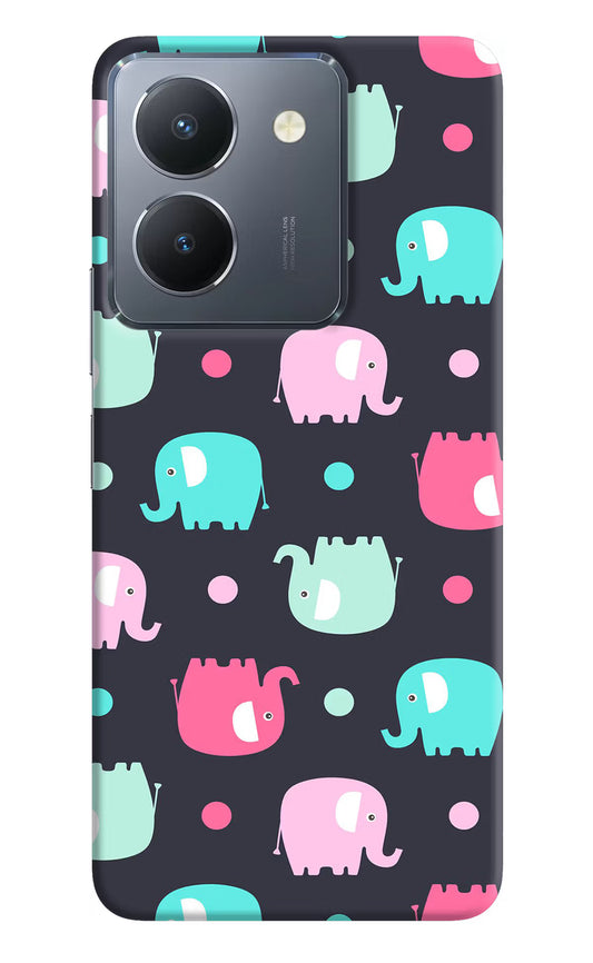 Elephants Vivo Y36 Hard Case Back Cover by Casekaro