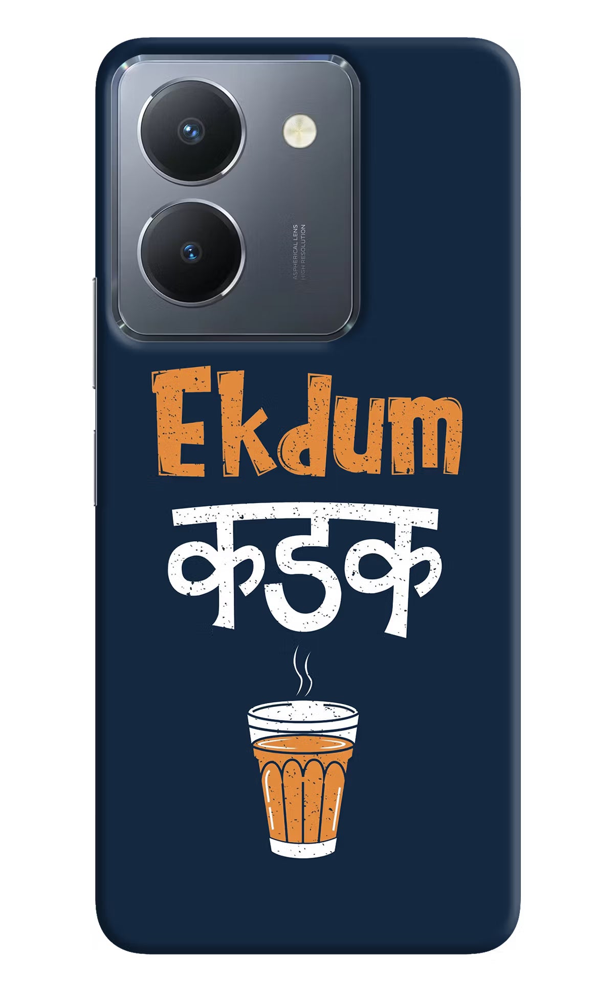Ekdum Kadak Chai Vivo Y36 Hard Case Back Cover by Casekaro